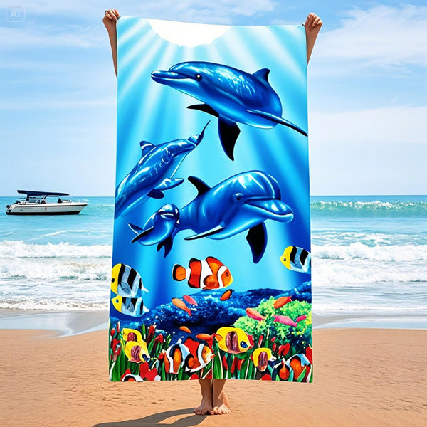 Lightweight Beach Towel Bowlift