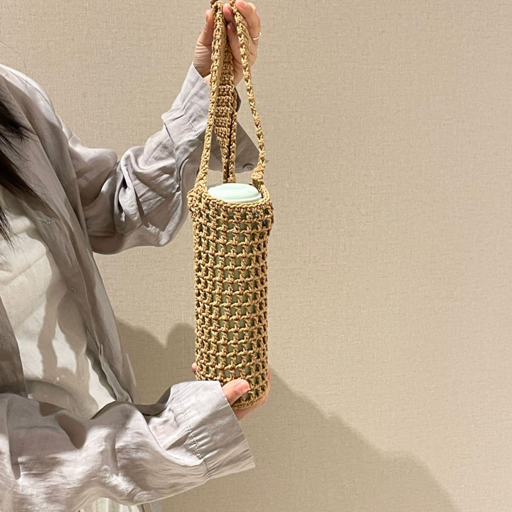 Handcrafted Bottle Crossbody Bag Bowlift