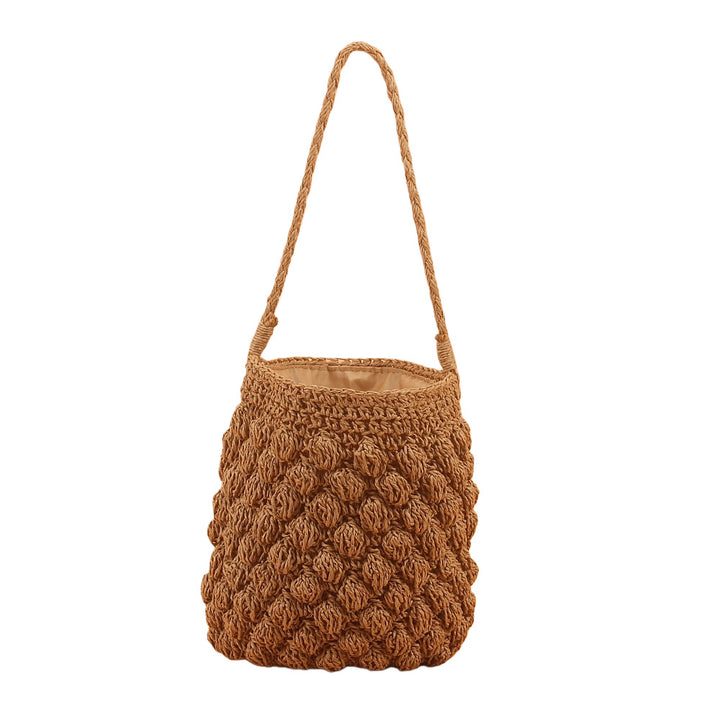 Handmade shoulder bag with unique structure design Bowlift
