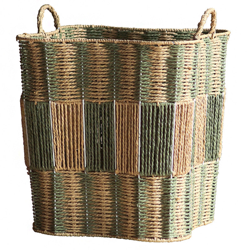 Modern storage basket with handwoven design Bowlift