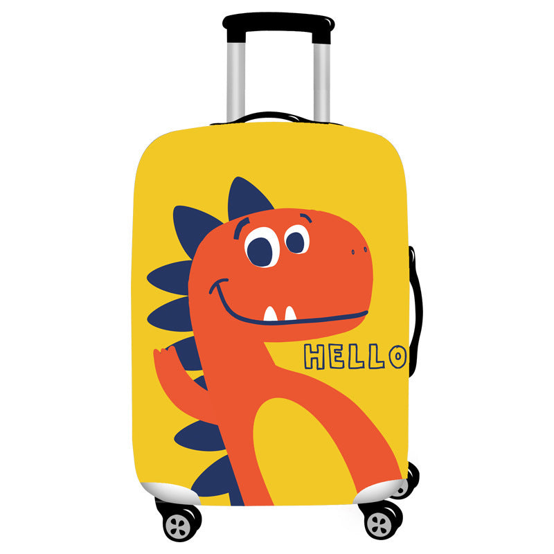 Women's Hard Shell Suitcase with Cute Cat Design Bowlift