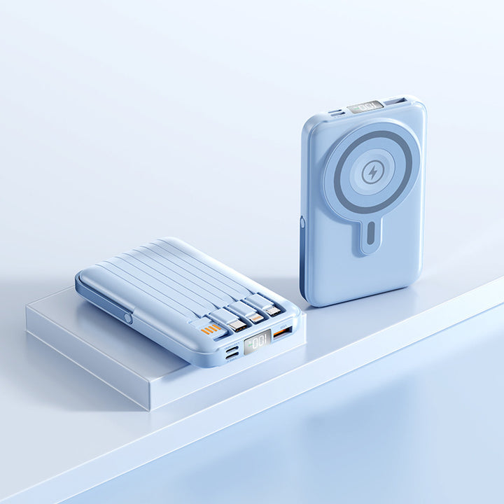 Wearable Magnet Powerbank with Fast Charging Function and LED Display Bowlift