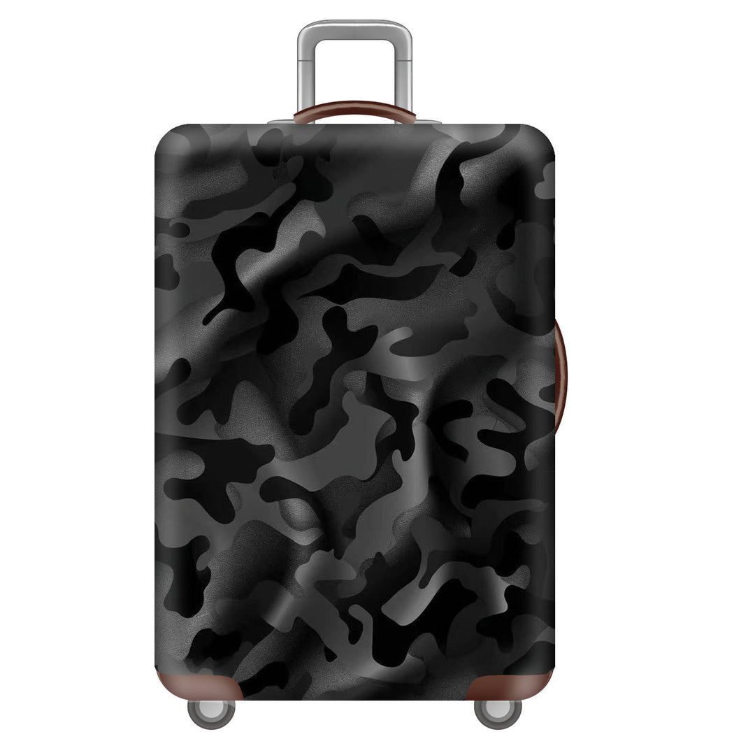 Unisex Hard-shell Suitcase with Impressive Futuristic City Design Bowlift