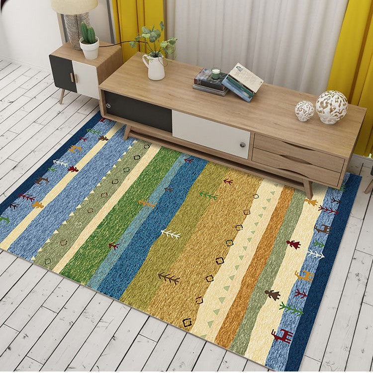 Decorative Patchwork Area Rug Bowlift
