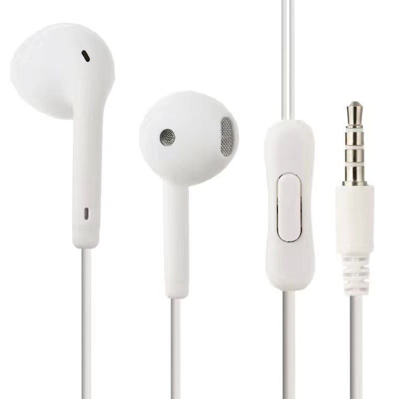 Ergonomic Wired Earphones with Inline Microphone Bowlift