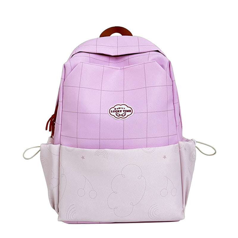 Playful Patterned School Backpack Bowlift