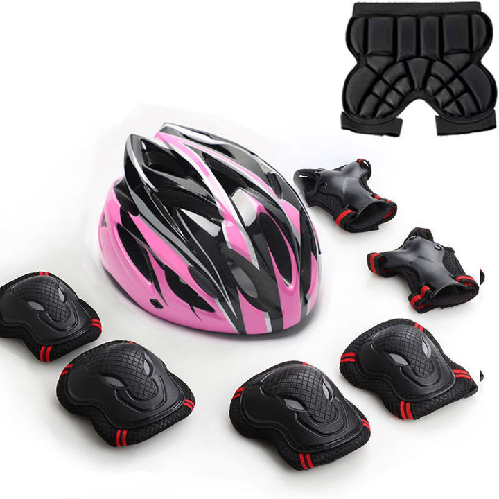 Safety Helmet and Protective Gear Set Bowlift