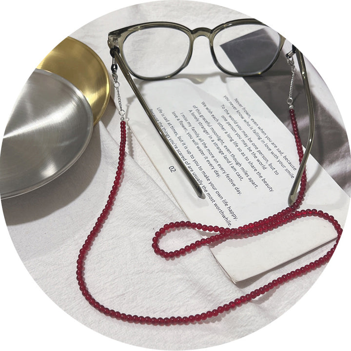 Beaded Eyewear Holder Chain Bowlift