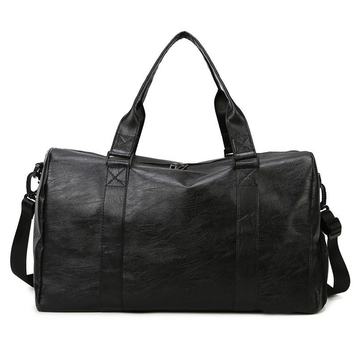 Premium Leather Weekender Duffle Bowlift