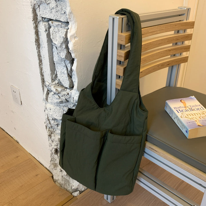 Practical Multi-Pocket Tote Bag Bowlift