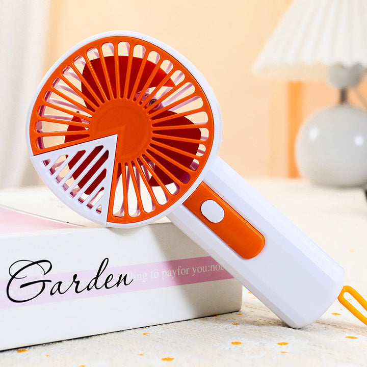 Ladies portable USB fan with ergonomic handle Bowlift