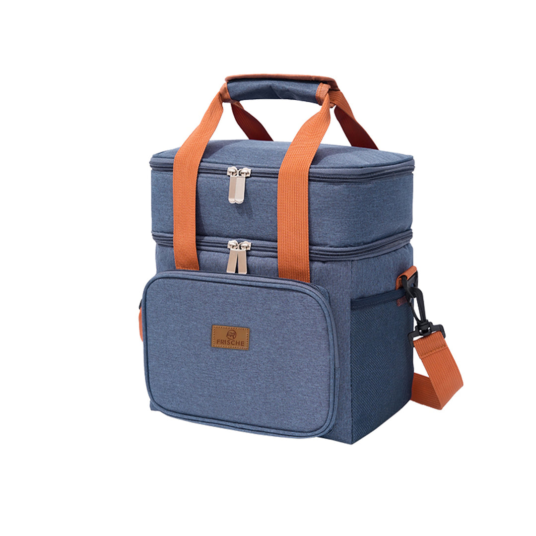 Insulated Dual-Layer Food Storage Carrier Bowlift