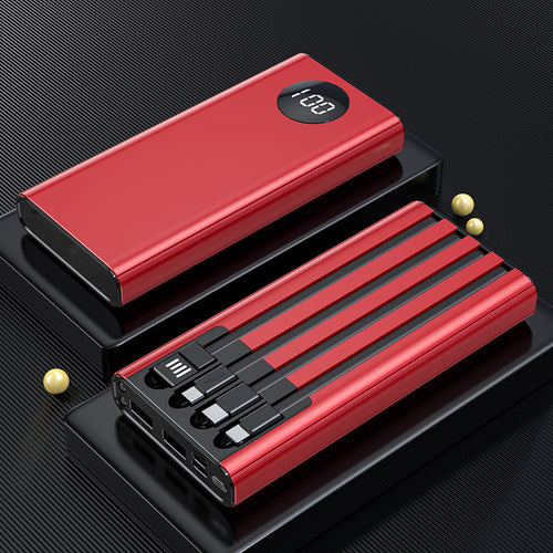 Portable power bank with multifunctional USB port and digital display Bowlift