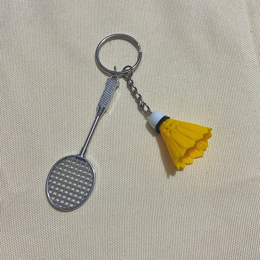 Badminton-Themed Keychain Bowlift