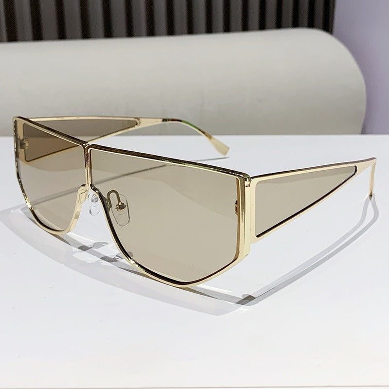 Men's Bold Statement Shield Sunglasses Bowlift