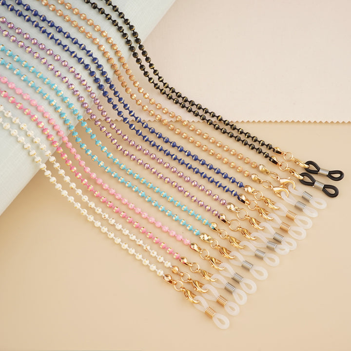 Stylish Beaded Eyewear Chain Bowlift