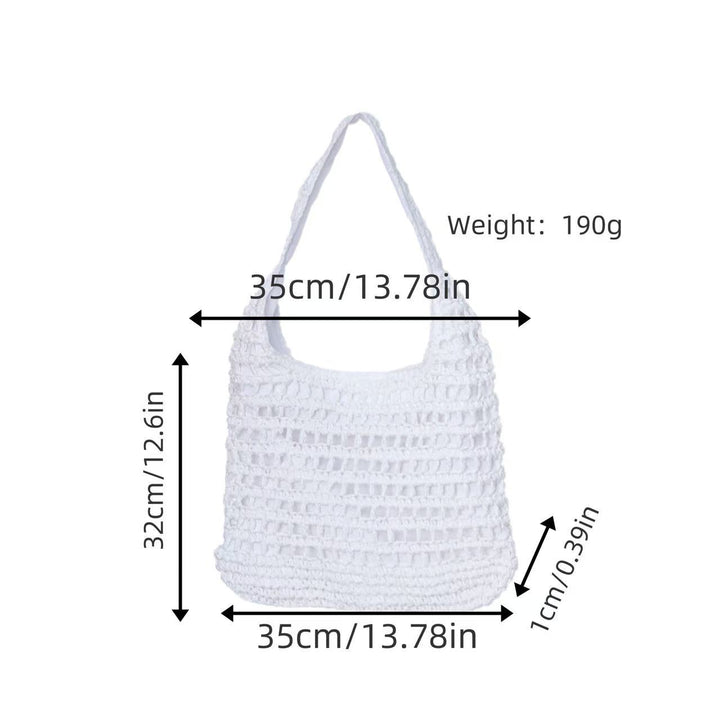 Handcrafted Macrame Shopper Bag Bowlift