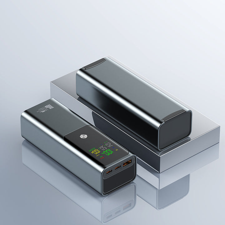 Portable power bank with intelligent charging display Bowlift