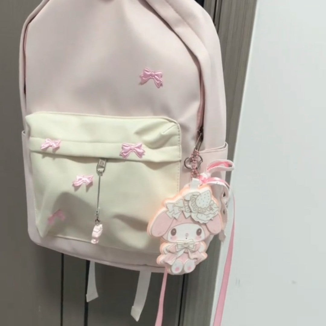 Cute Character-Themed Backpack Bowlift