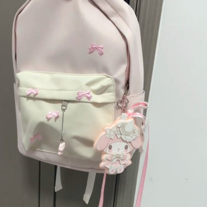 Cute Character-Themed Backpack Bowlift