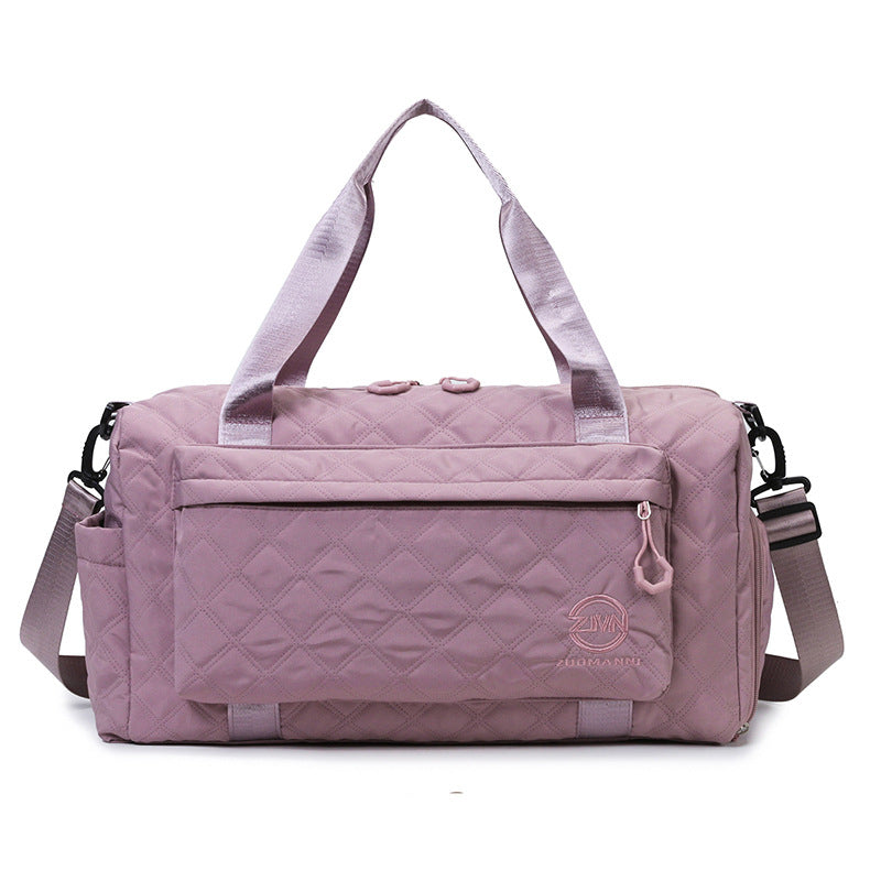 Quilted Travel Gym Duffle Bag Bowlift