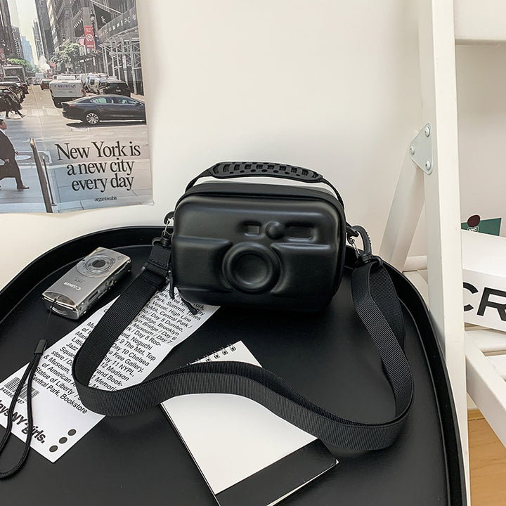Novelty Camera-Shaped Crossbody Bag Bowlift