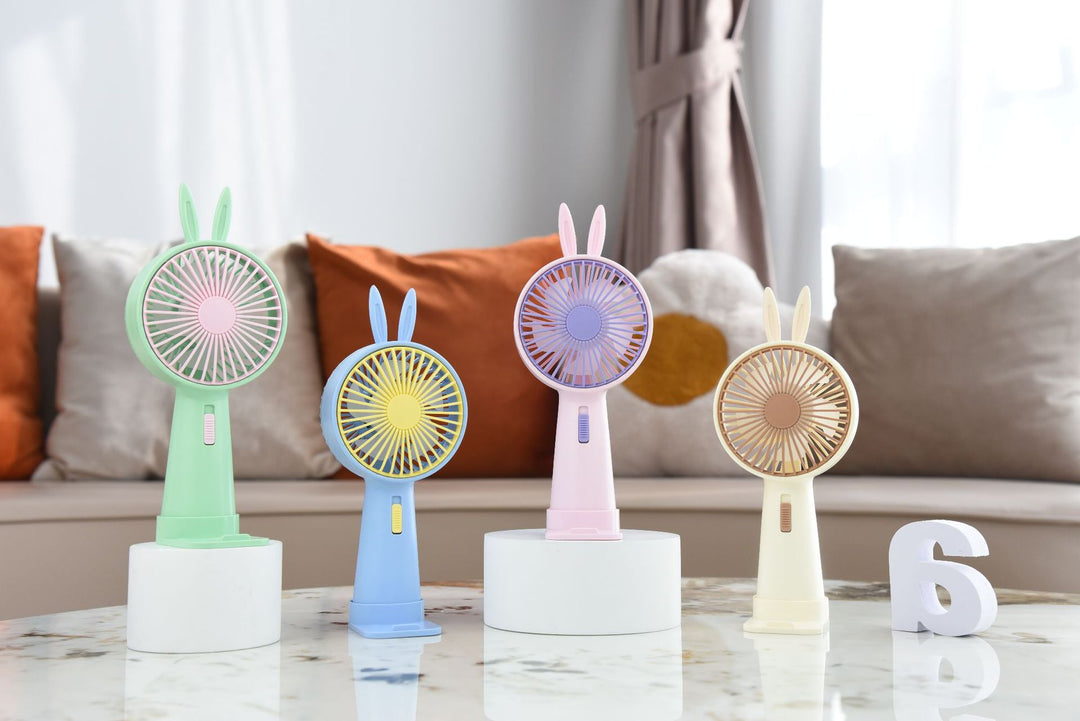 Ladies Portable Hand Fan with Original Antler Design Bowlift