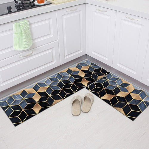 Artistic Nature Print Kitchen Mat Bowlift