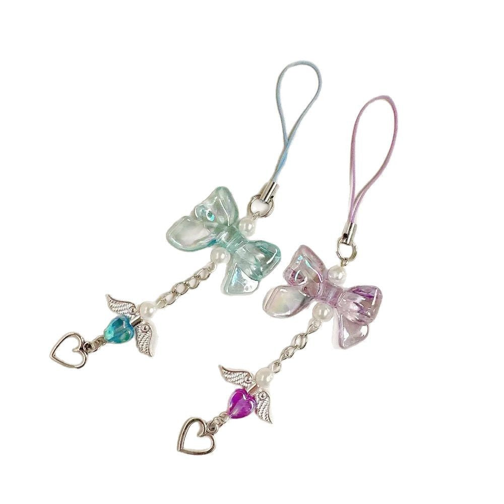 Charming Bow-Shaped Keychain Bowlift