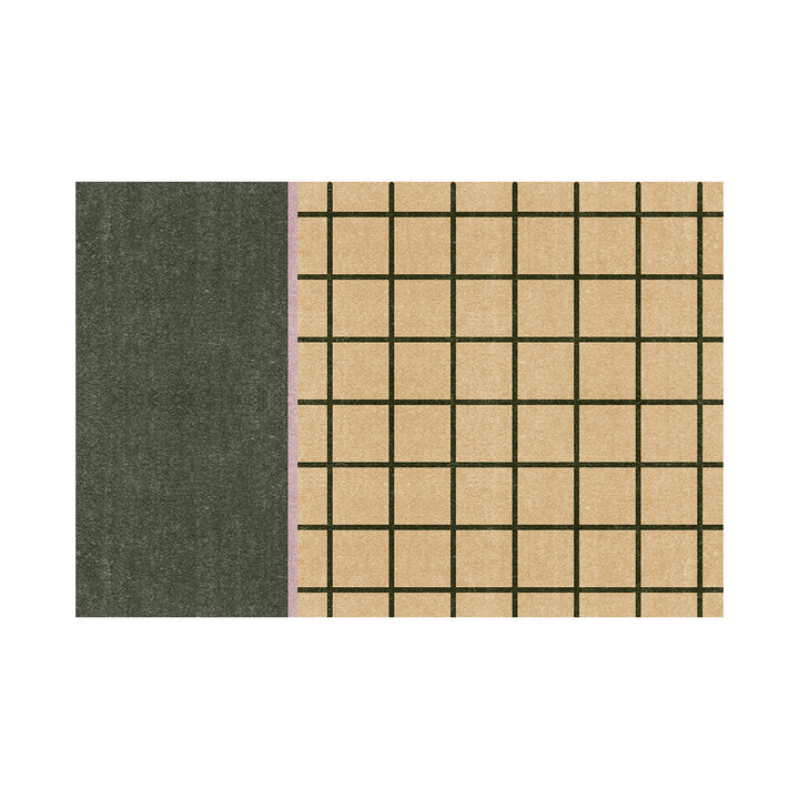 Stylish Geometric Pattern Bath Mat Bowlift