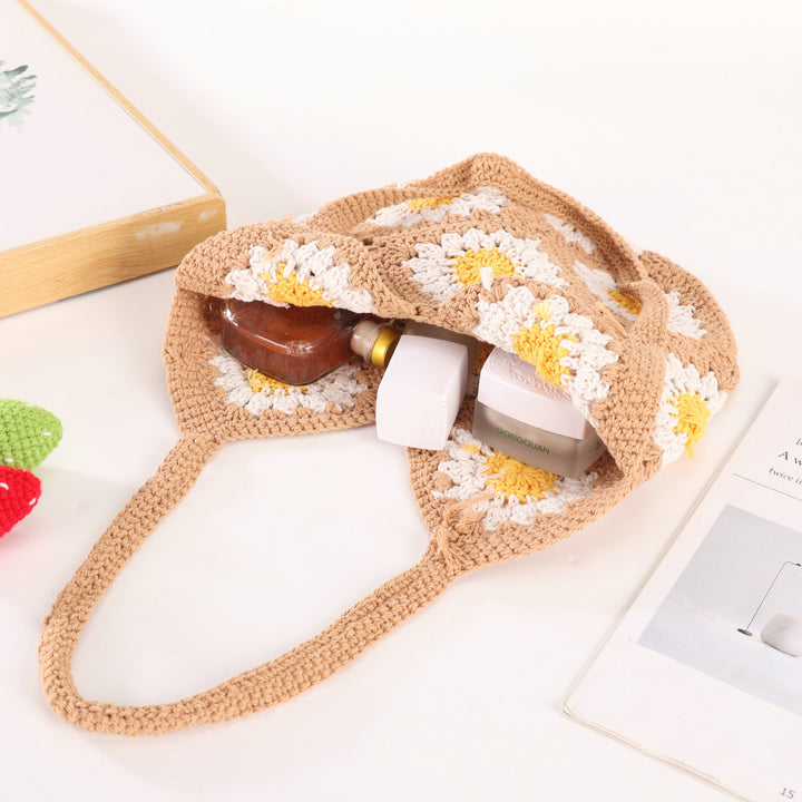 Handmade Crocheted Shoulder Bag Bowlift