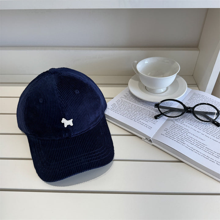 Women's Corduroy Baseball Cap Bowlift