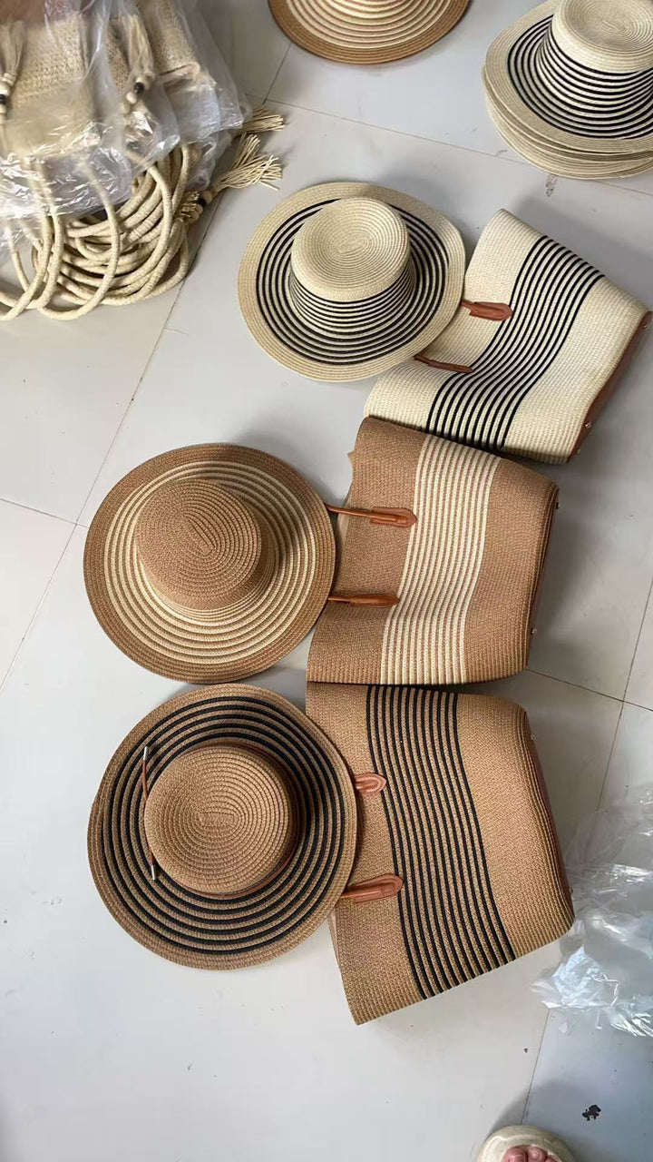 Summer straw hats Bowlift