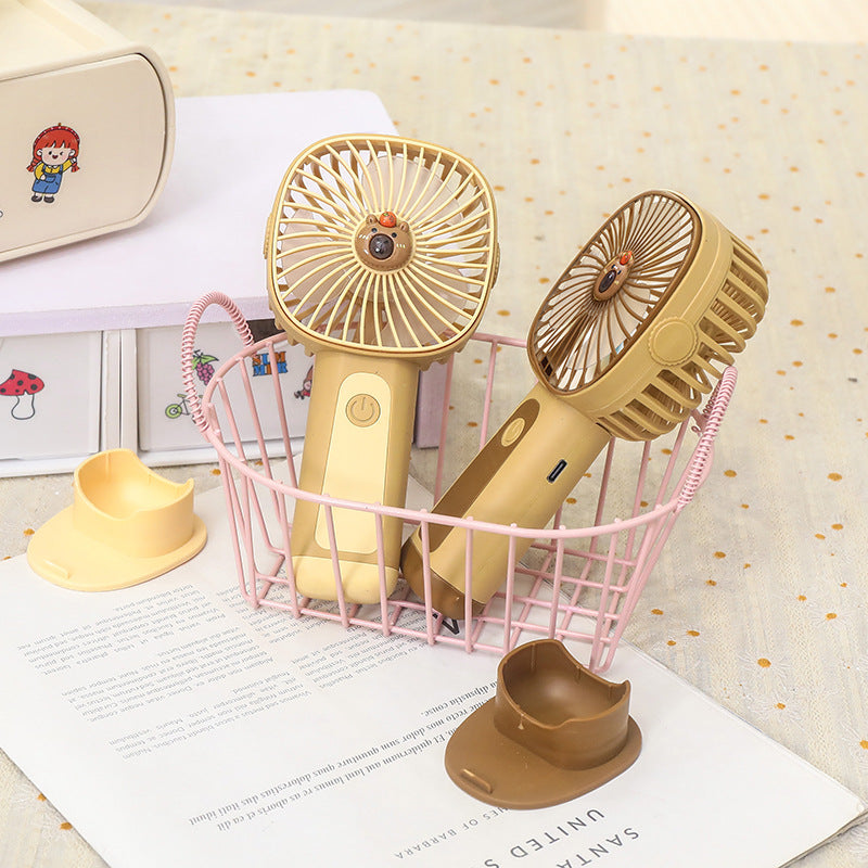Ladies portable handheld fan with relaxing speed settings Bowlift