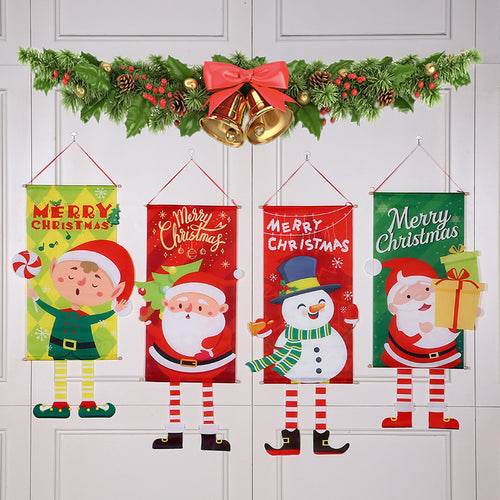 Decorative Christmas Wall Banner Bowlift