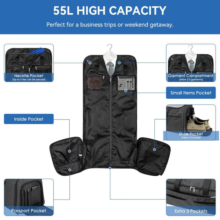 Large Capacity Travel Duffle Bag Bowlift