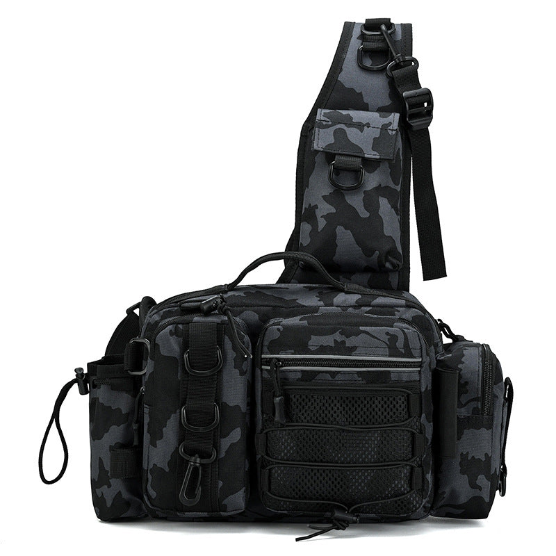 Tactical Multi-Pocket Sling Bag Bowlift