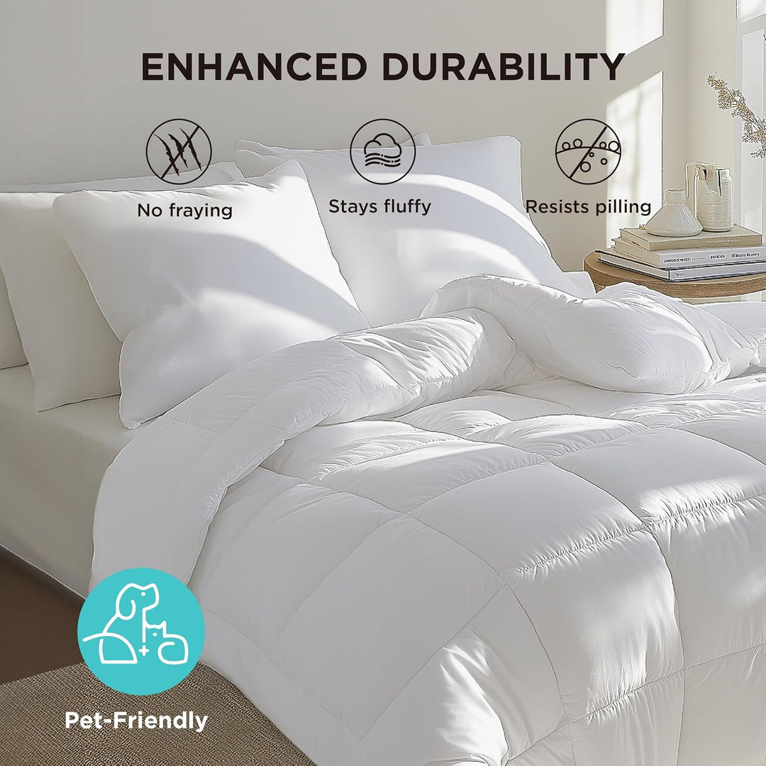 Premium Hypoallergenic Down Alternative Comforter Bowlift