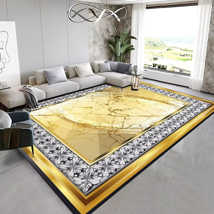 Luxurious Geometric Area Rug Bowlift