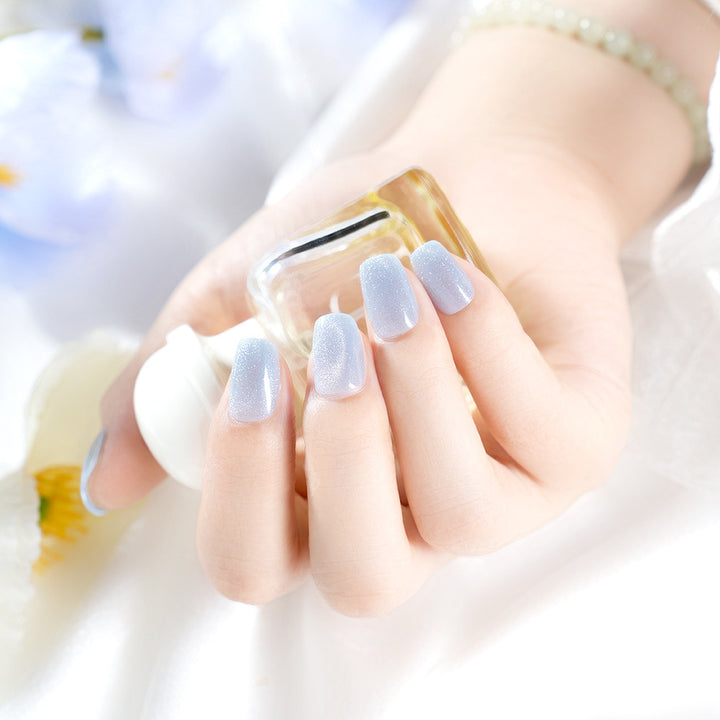 Gradient Glitter Press-On Nail Tips Bowlift