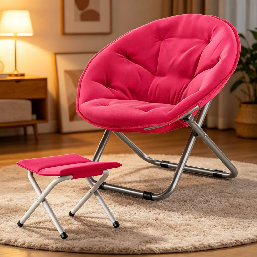 Women's ergonomic lounge chair with practical folding mechanism Bowlift