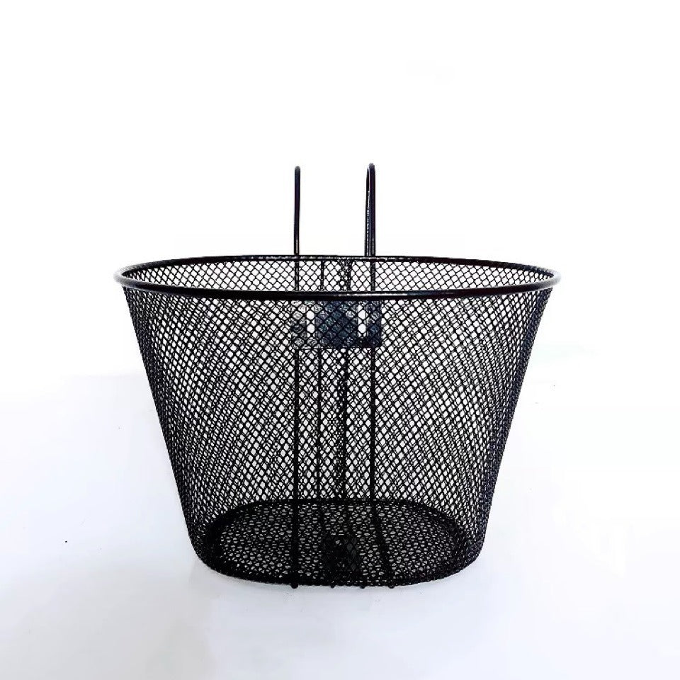 Metal Bicycle Cargo Storage Basket Bowlift