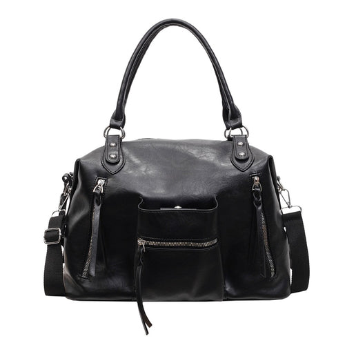 Premium Leather Travel Tote