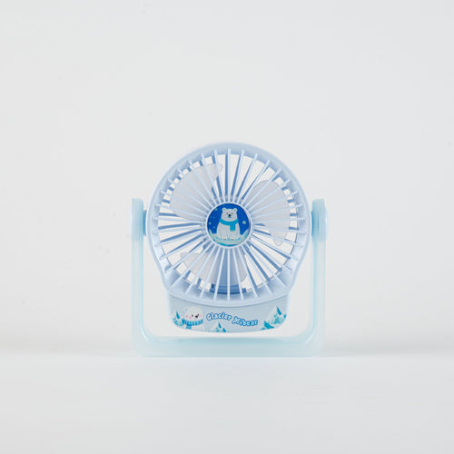 Cute Animal-Themed Desk Fan Bowlift