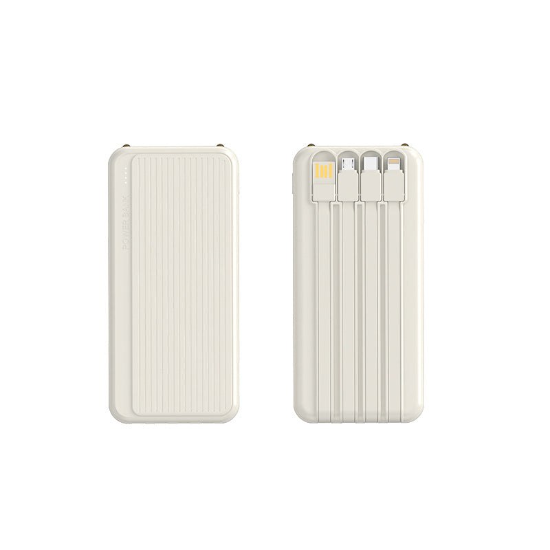 Multifunctional power bank with intelligent charging display Bowlift