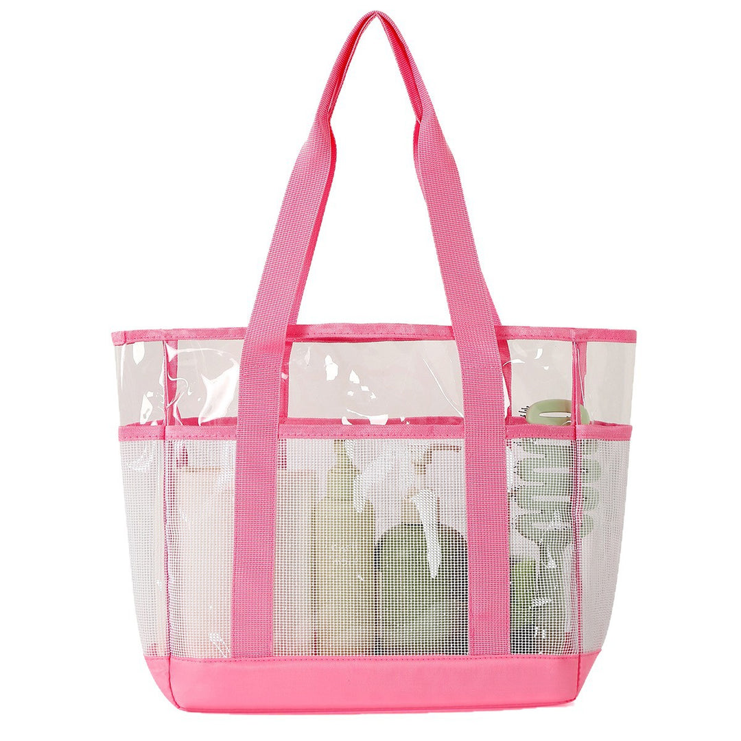 Transparent Beach Tote Bag Bowlift