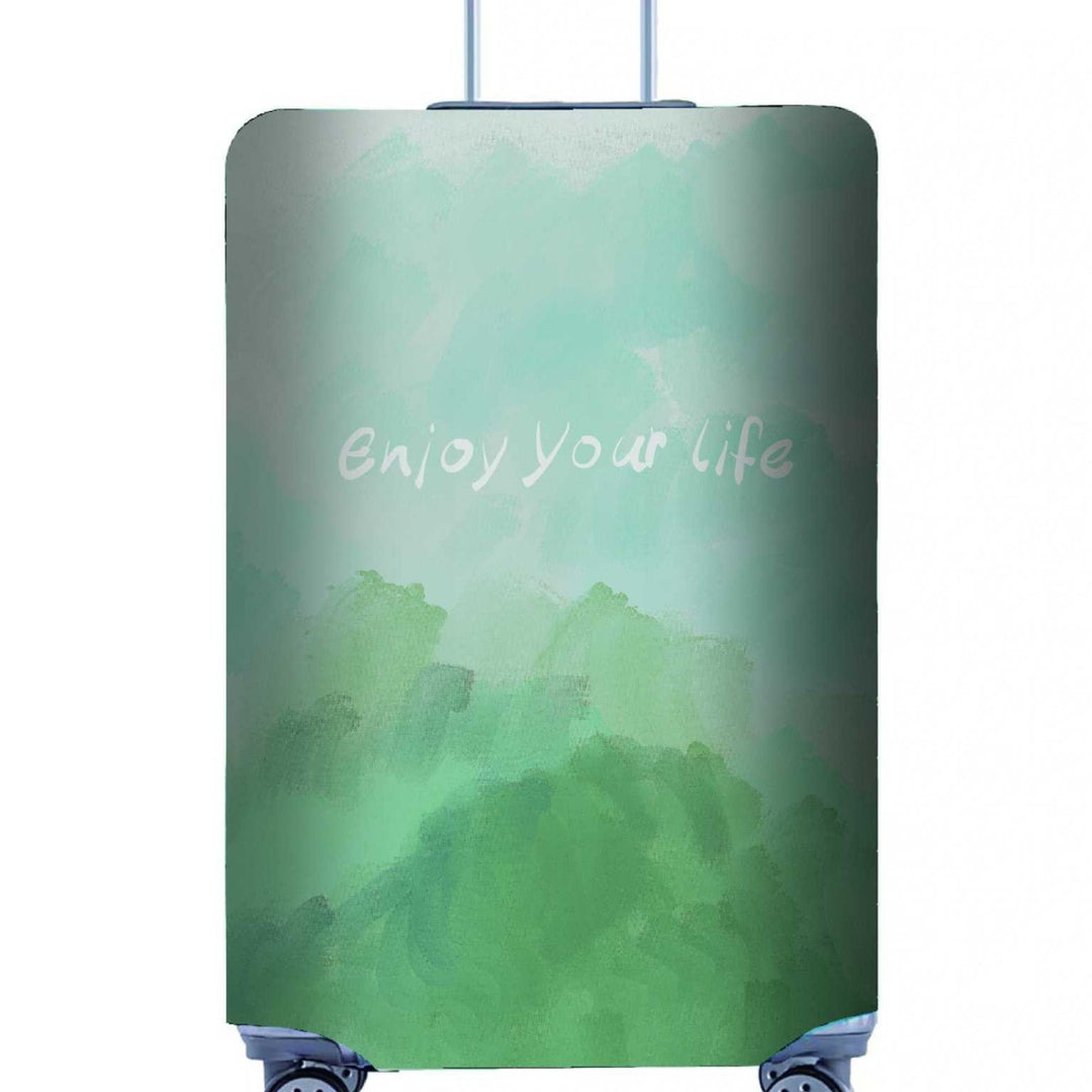 Women's Hard Shell Suitcase with Modern Geometric Design Bowlift