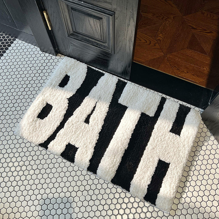 Textured Bath Mat Bowlift