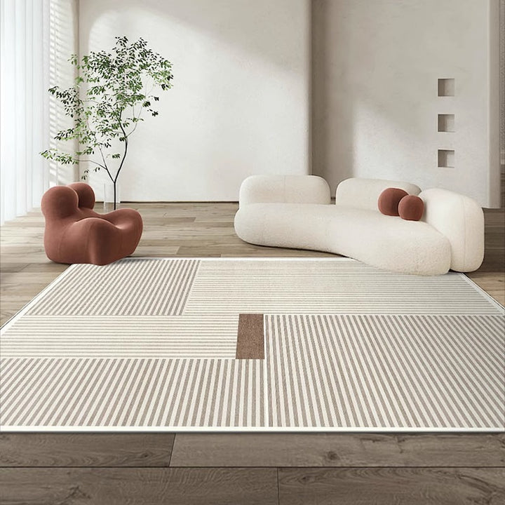 Elegant Floral Pattern Area Rug Bowlift