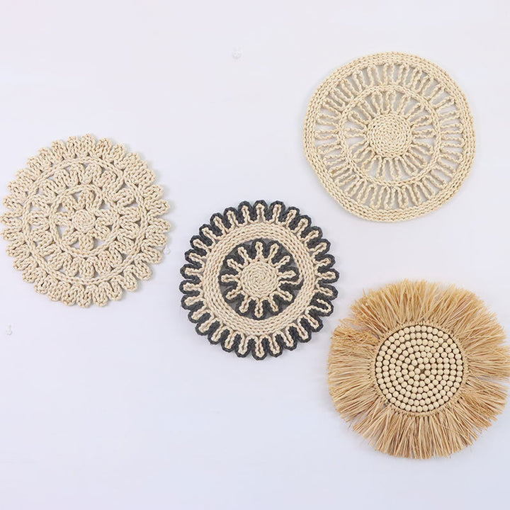 Handcrafted Woven Coasters Bowlift
